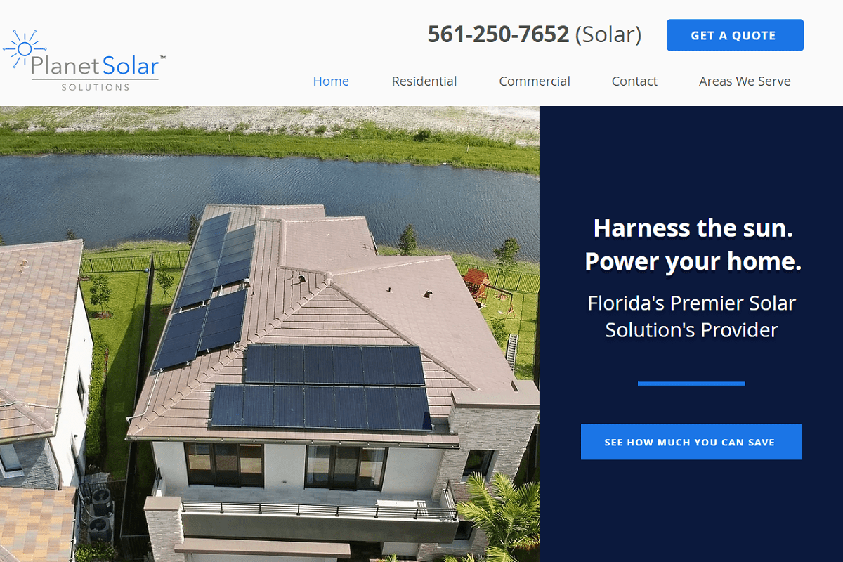 Planet Solar Solutions: Palm Beach solar