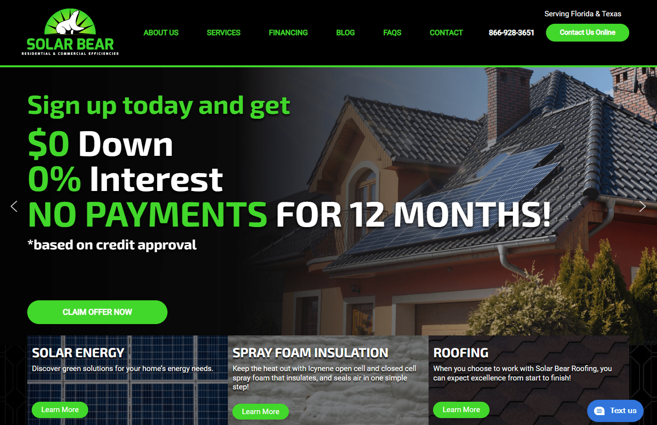 Solar Bear: Florida Solar Power