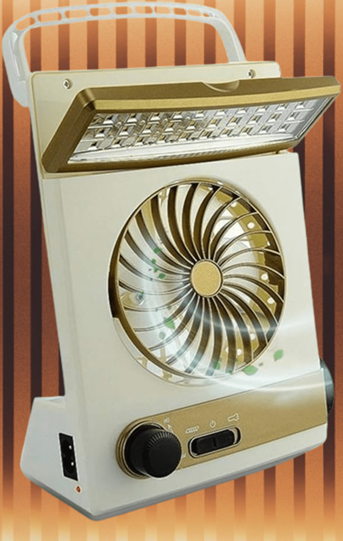 Ansee Solar Fan: large solar-powered fan