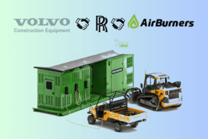 Volvo CE and Rolls-Royce develop off-grid wood-powered EV chargers
