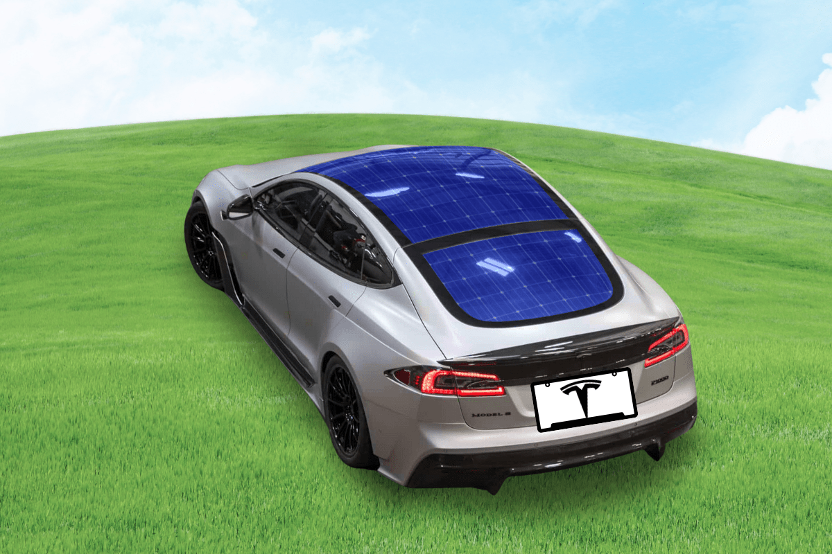 How to Mount Flexible Solar Panels for Tesla Car Roof