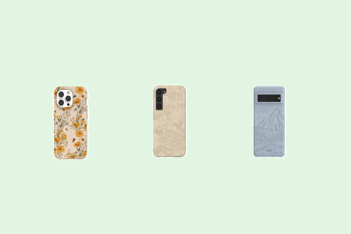 Pela: biodegradable phone case