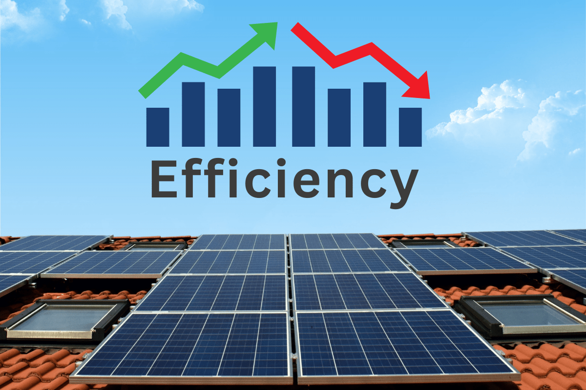 solar panel efficiency over time